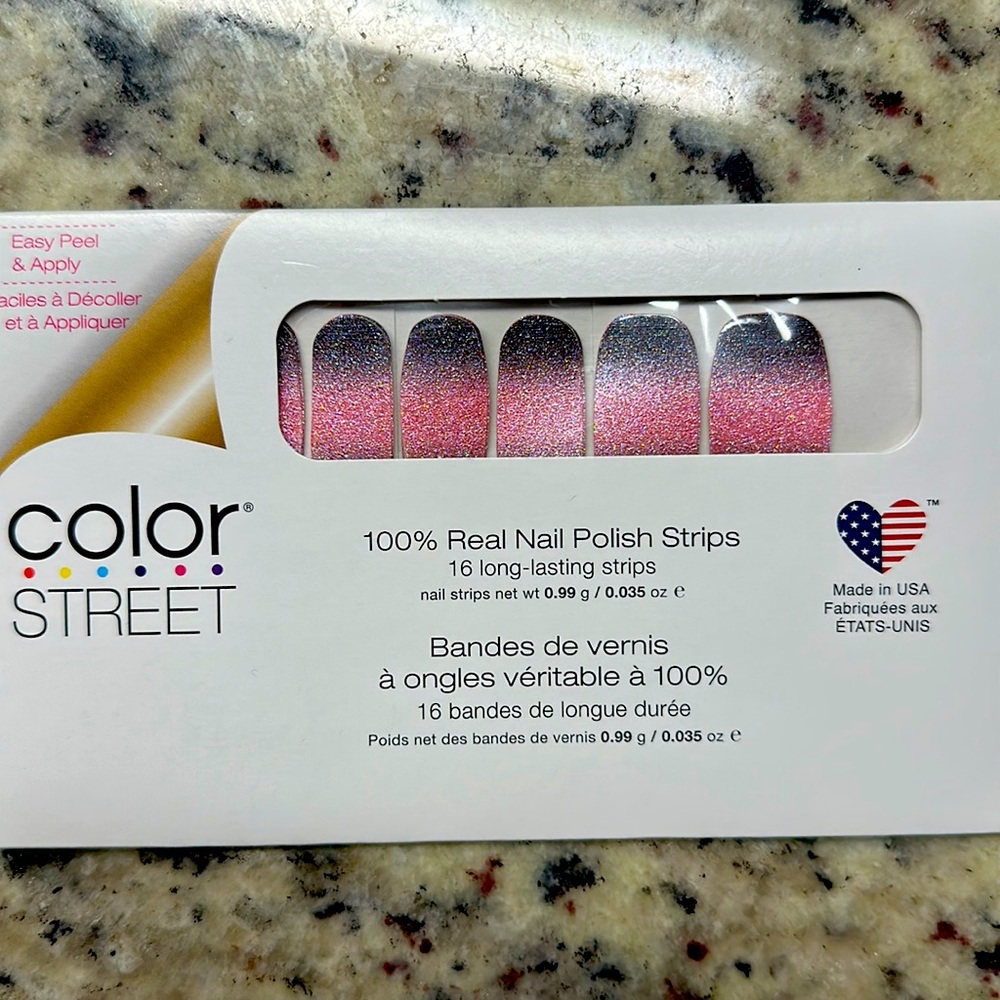 Color Street Atomic Sparkle- 100%Real Nail Polish